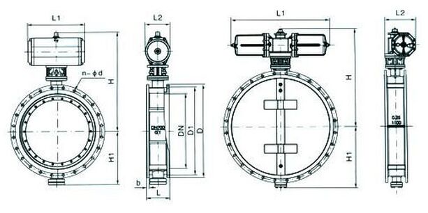 家氣動(dòng)快速切斷蝶閥
