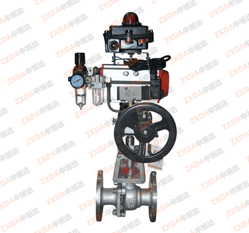 氣動快速切斷球閥_氧氣氣動快速切斷球閥