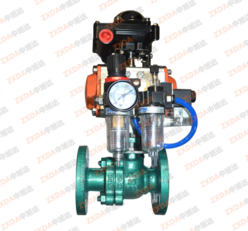 氣動(dòng)襯氟切斷球閥